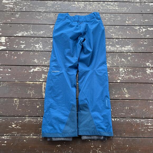 (S) Patagonia Snowshot Pants Big Sur Blue Ski Snow - Picture 2 of 6